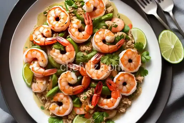 Marinated Shrimp with Champagne Beurre Blanc