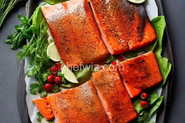 Marinated Wild Salmon