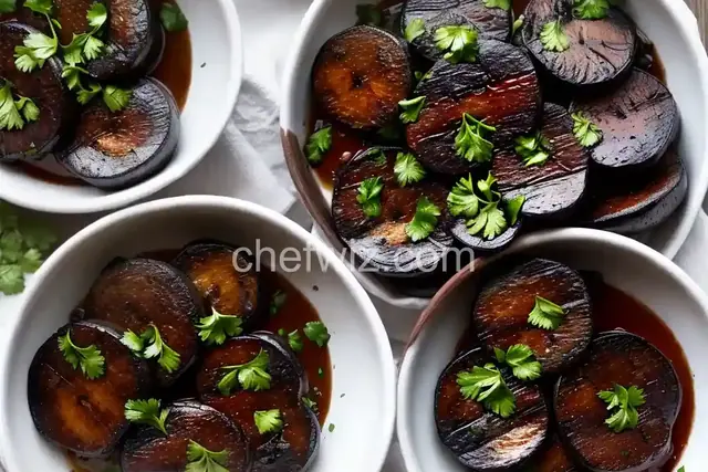 Marinated and Grilled Portobello Mushrooms
