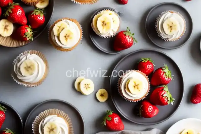 Marissa's Gluten-Free Strawberry-Banana Coconut Cupcakes