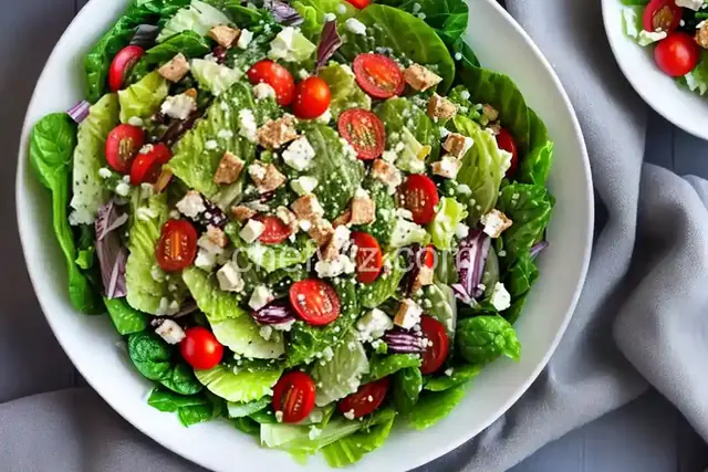 Maroulosalata (Greek Romaine Salad)