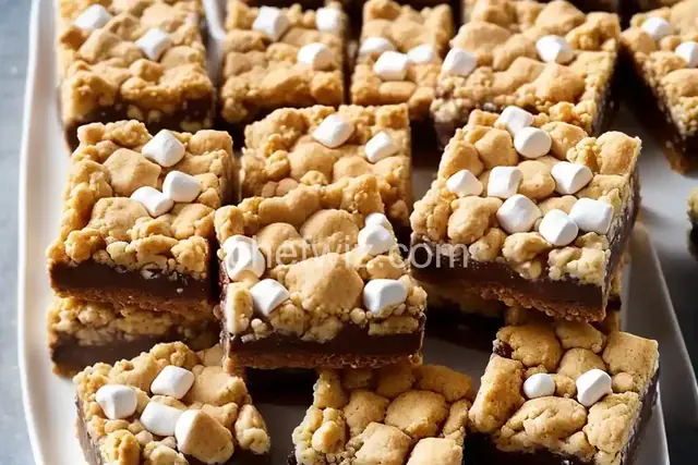 Marshmallow Crispie Bars