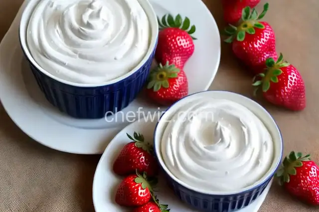 Marshmallow Dip for Strawberries