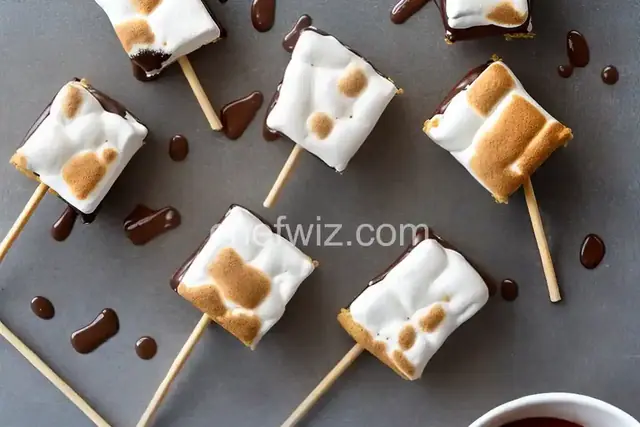 Marshmallow S'mores Pops