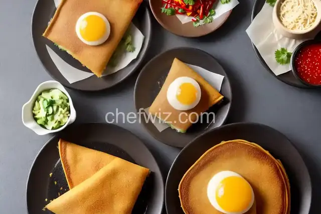 Martabak Telor - Indonesian Savory Crunchy Meat Pancake