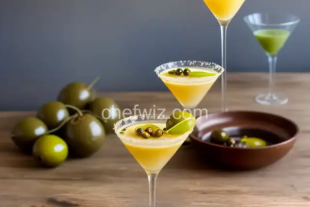 Martini Oaxaqueño (Mezcal Dirty Martini With Castelvetrano Olives) Recipe