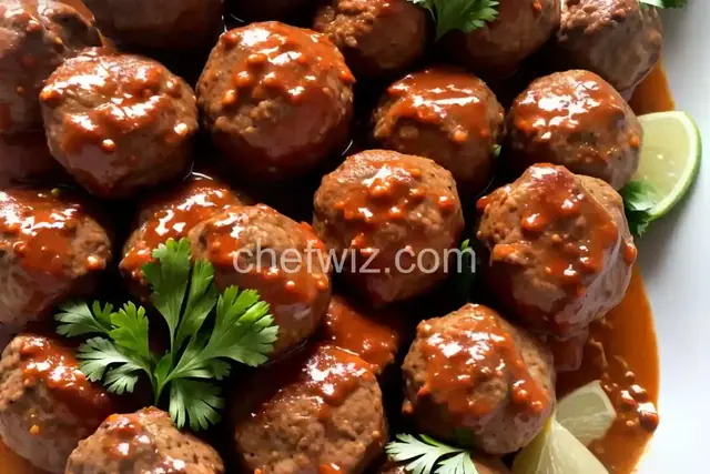 Marvelous Mongolian Meatballs