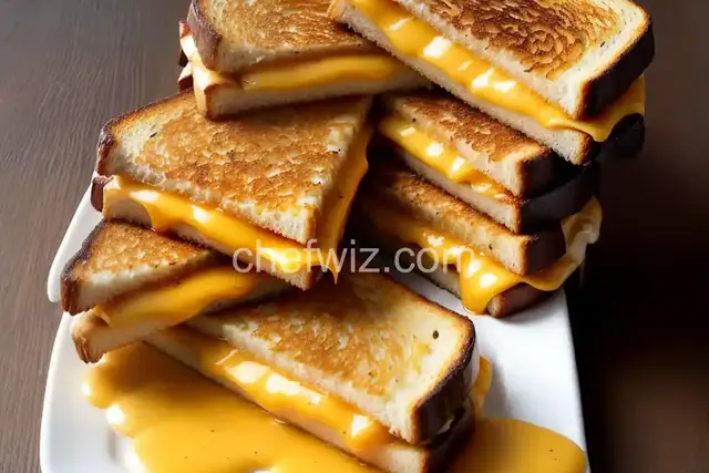 Mary's Grilled Cheese Sandwich with Pepper Jack and Bacon Oil
