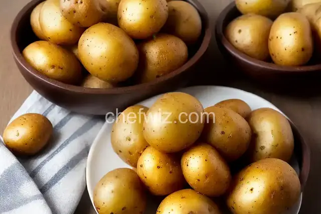 Marzipan Potatoes