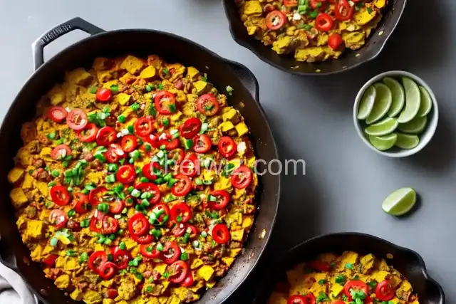 Masala Skillet Scramble