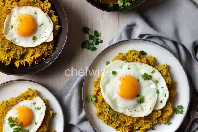 Mashed Plantains With Fried Eggs (Mangú de Plátanos)