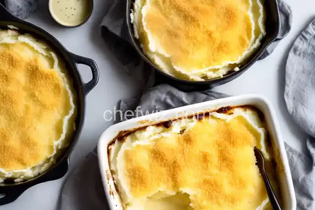Mashed Potatoes au Gratin