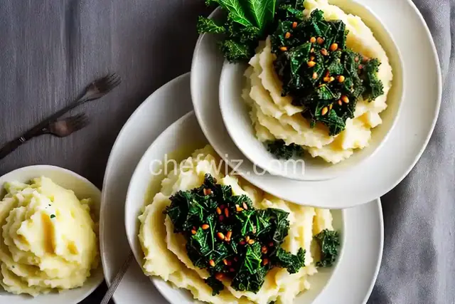 Mashed Potatoes with Kale