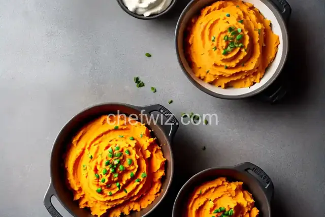 Mashed Sweet Potatoes