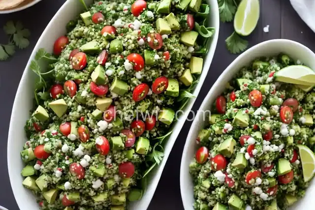 Maureenâ€™s Avocado Tabbouleh
