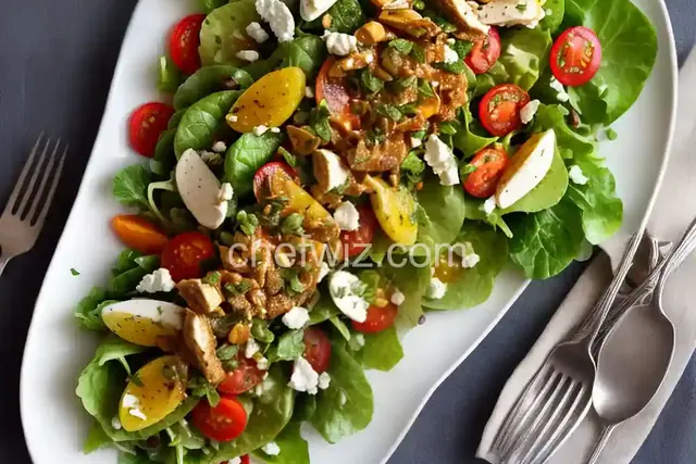 Mâche Salad with Creole Vinaigrette