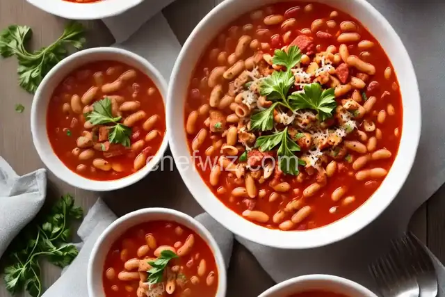 MeMe's Pasta Fagioli