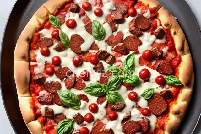 Meat Lover's Pizza Crescent Ring