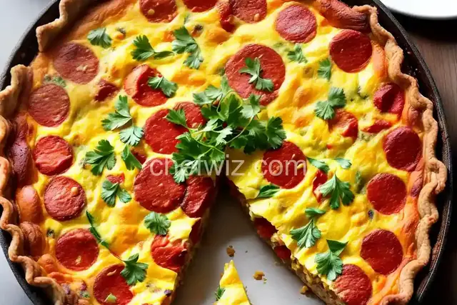 Meat Lovers' Quiche