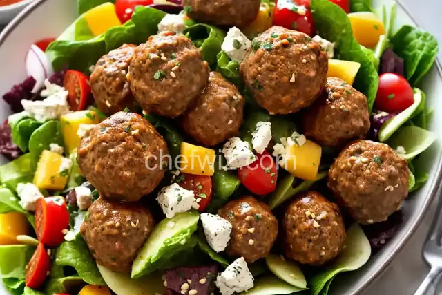 Meatball Salad