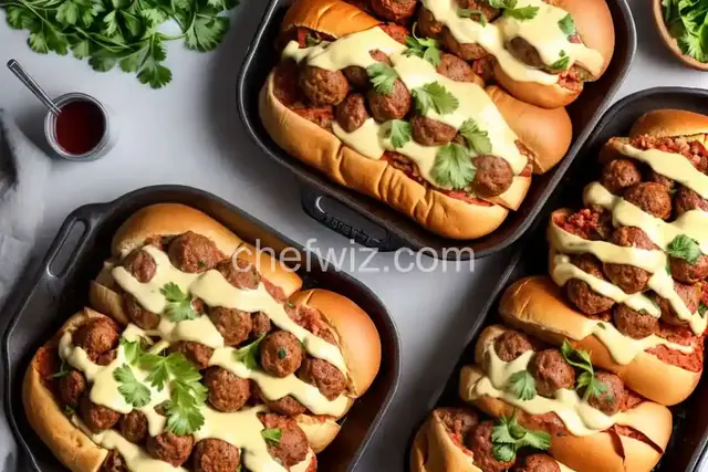 Meatball Sub Sandwich