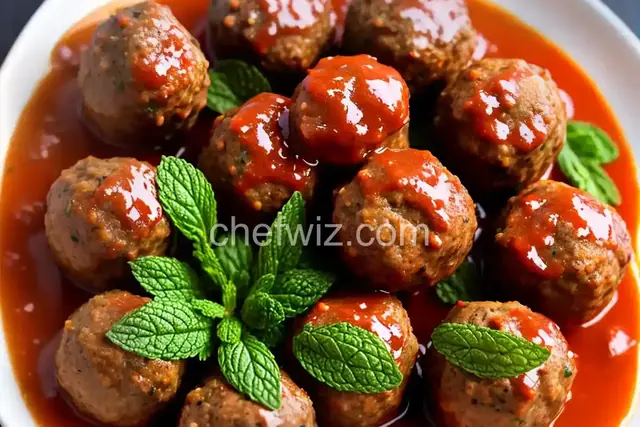 Meatballs with Mint