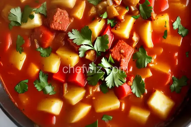 Meatless Cajun Cabbage Soup