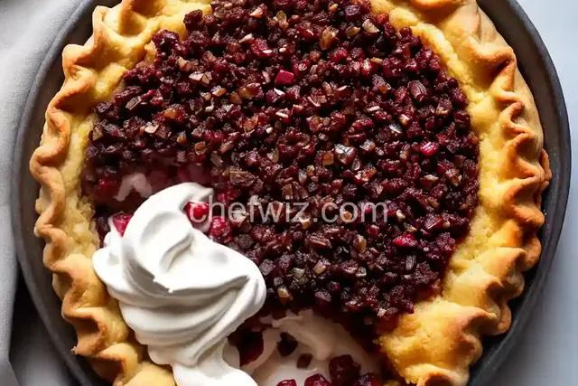 Meatless Mincemeat Pie