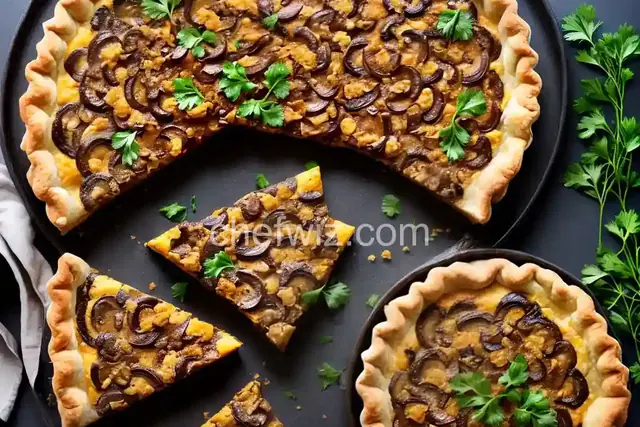 Meatless Mushroom Tart