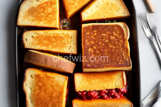 Meatloaf Grilled Cheese Sandwich