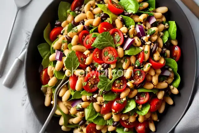 Mediterranean Bean Salad