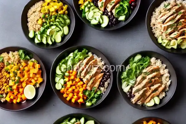 Mediterranean Chicken Bowls