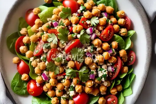 Mediterranean Chickpea Salad