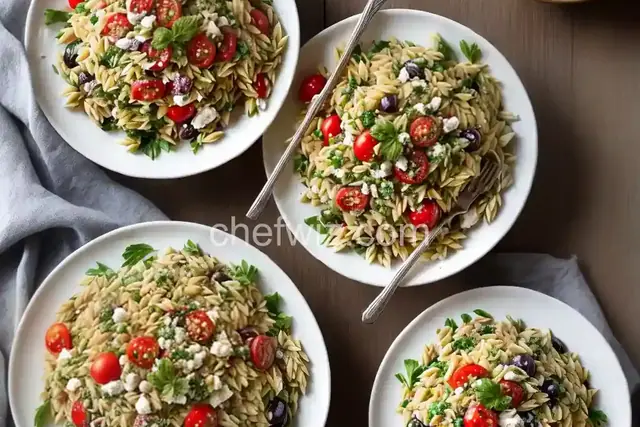 Mediterranean Orzo Salad
