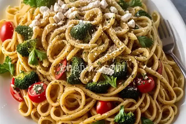 Mediterranean Pasta in Minutes