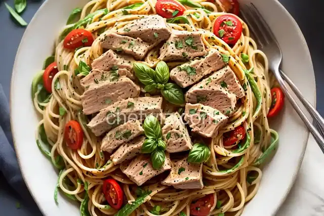 Mediterranean Tuna Capellini