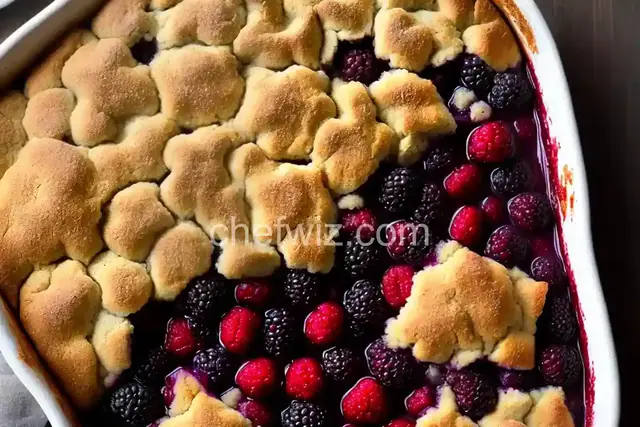Mellissa's Grandma's Blackberry Cobbler