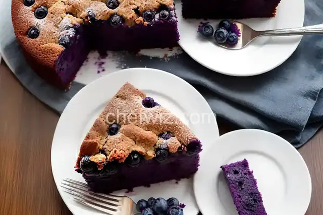 Melt in Your Mouth Blueberry Cake