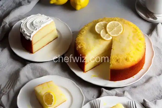 Memaw's Lemon Sunshine Cake