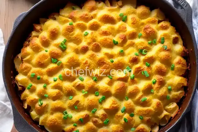 Mennonite Cabbage Potato Kielbasa Bake