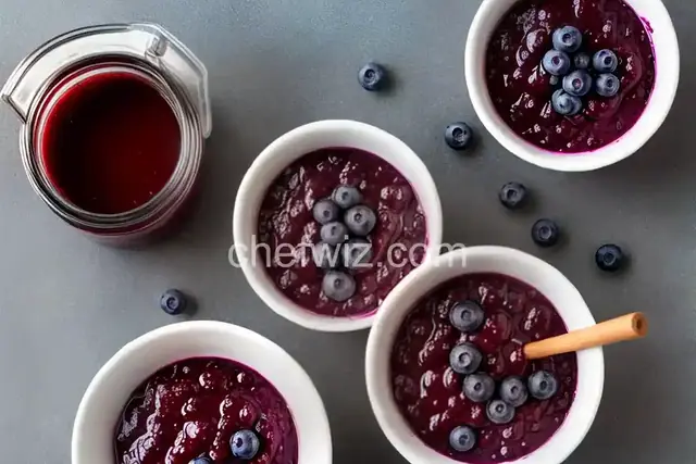 Menny's Blueberry Barbecue Sauce