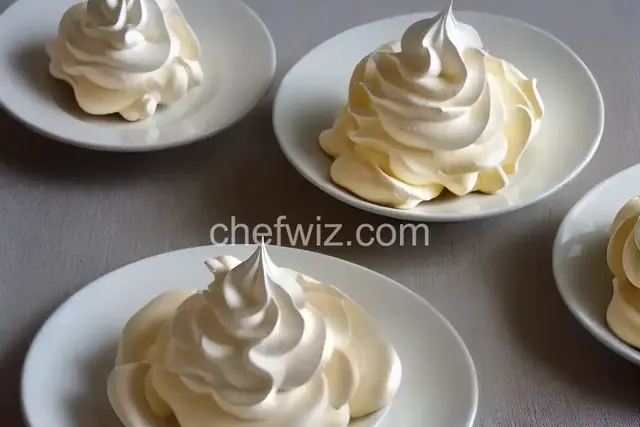 Meringues Chantilly