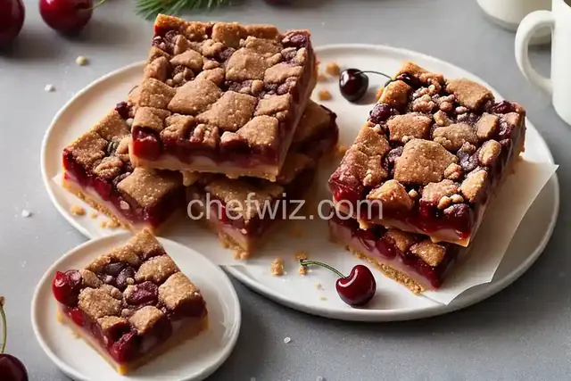 Merry Cherry Bars