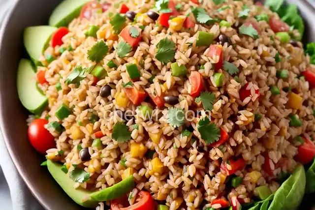 Mexican Brown Rice Salad