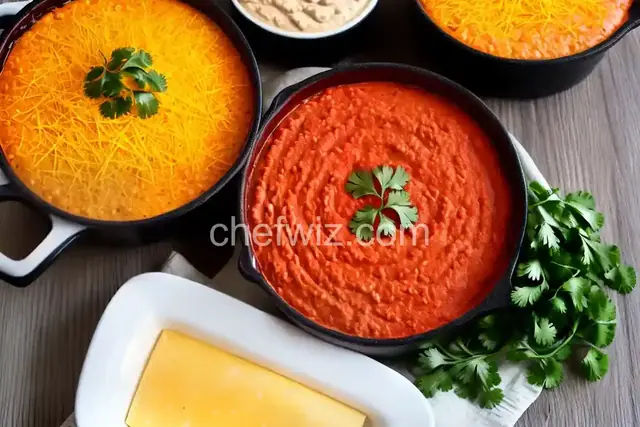 Mexican Cheese and Hamburger Dip