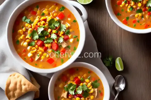 Mexican Chicken Corn Chowder