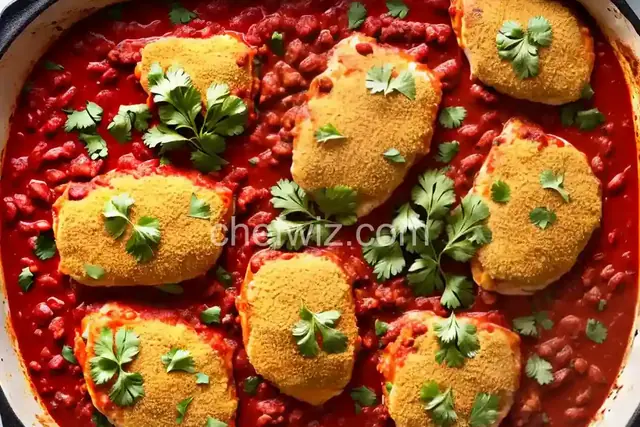 Mexican Chicken Parmesan