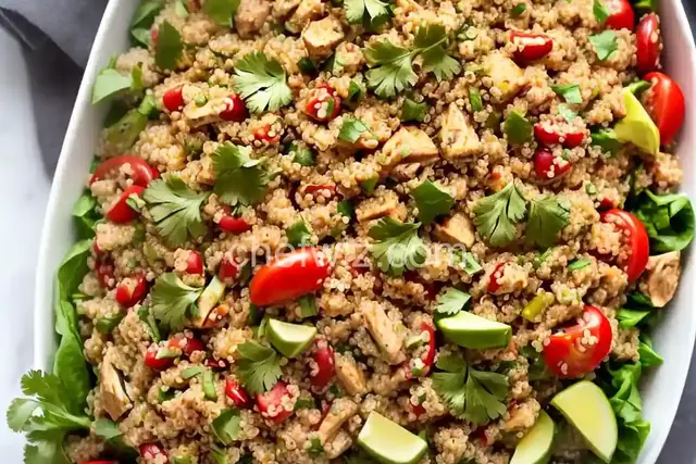Mexican Chicken Quinoa Salad