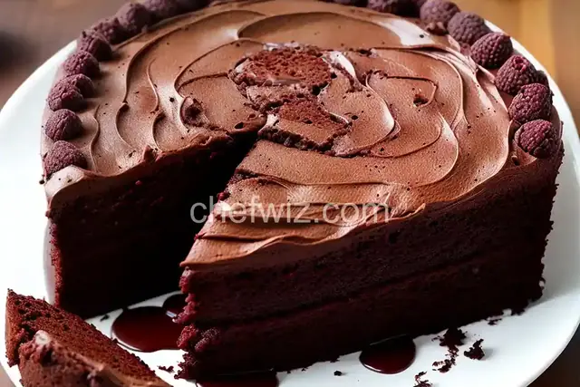 Mexican Chocolate Chile Cake