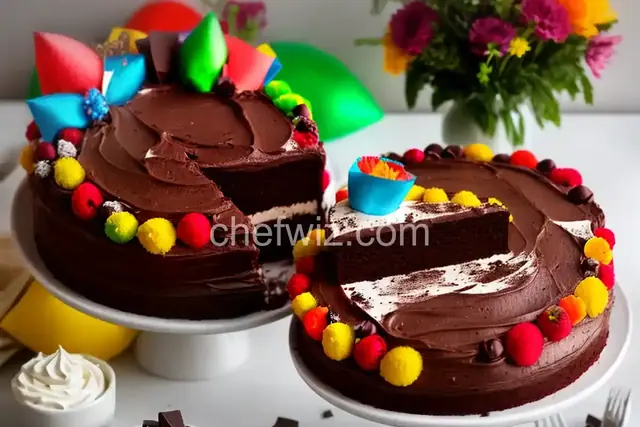 Mexican Chocolate Pinata Cake